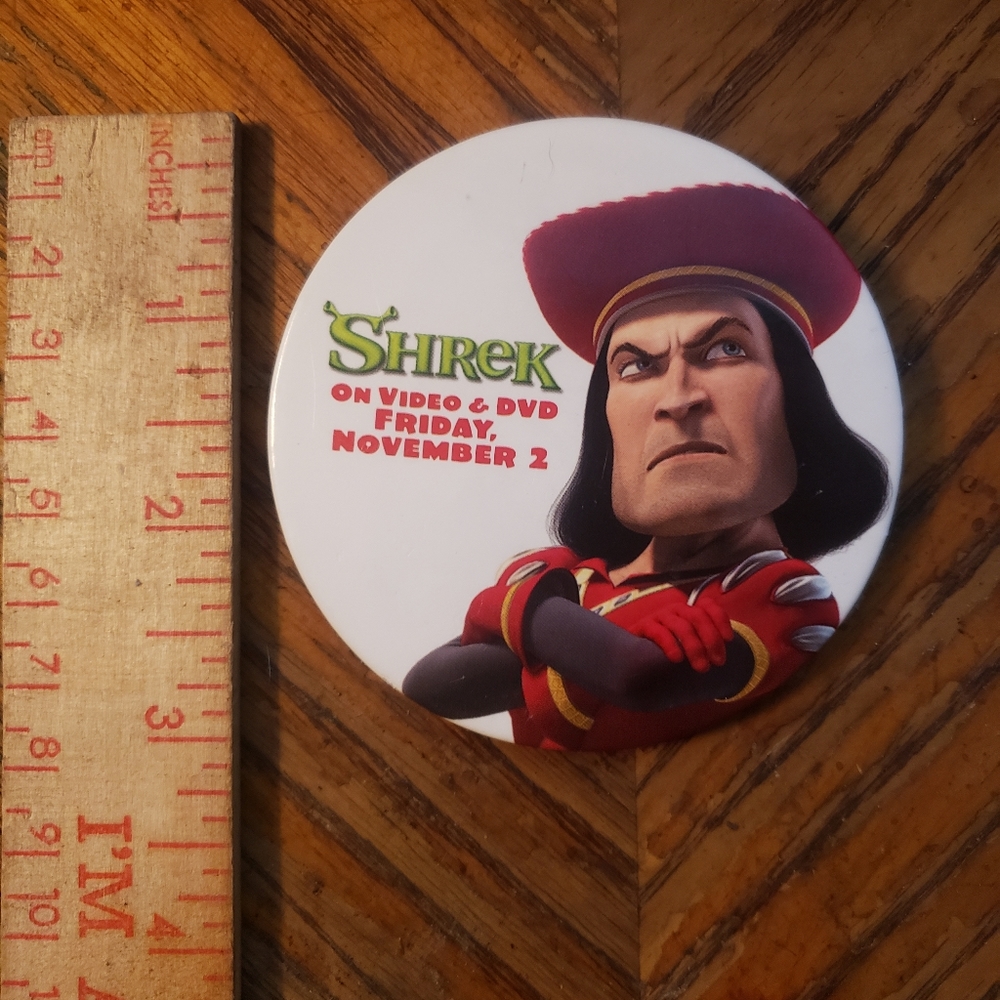 Shrek Movie Promo Pin